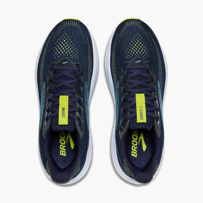Brooks Men's Ghost 17 - Peacoat/Lime/Blue
