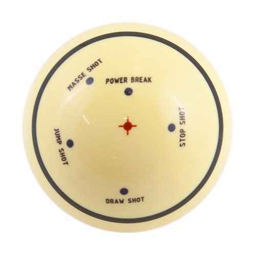 FORMULA - Pool/Snooker Training Ball - Improve Your Cue Ball Control