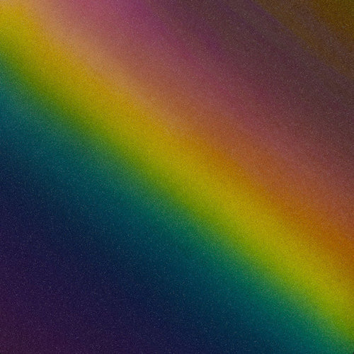 20" Rainbow Black Siser EasyReflective Heat Transfer Vinyl (HTV)