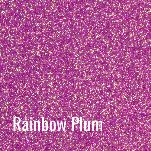 20" Rainbow Plum Siser Glitter Heat Transfer Vinyl (HTV)