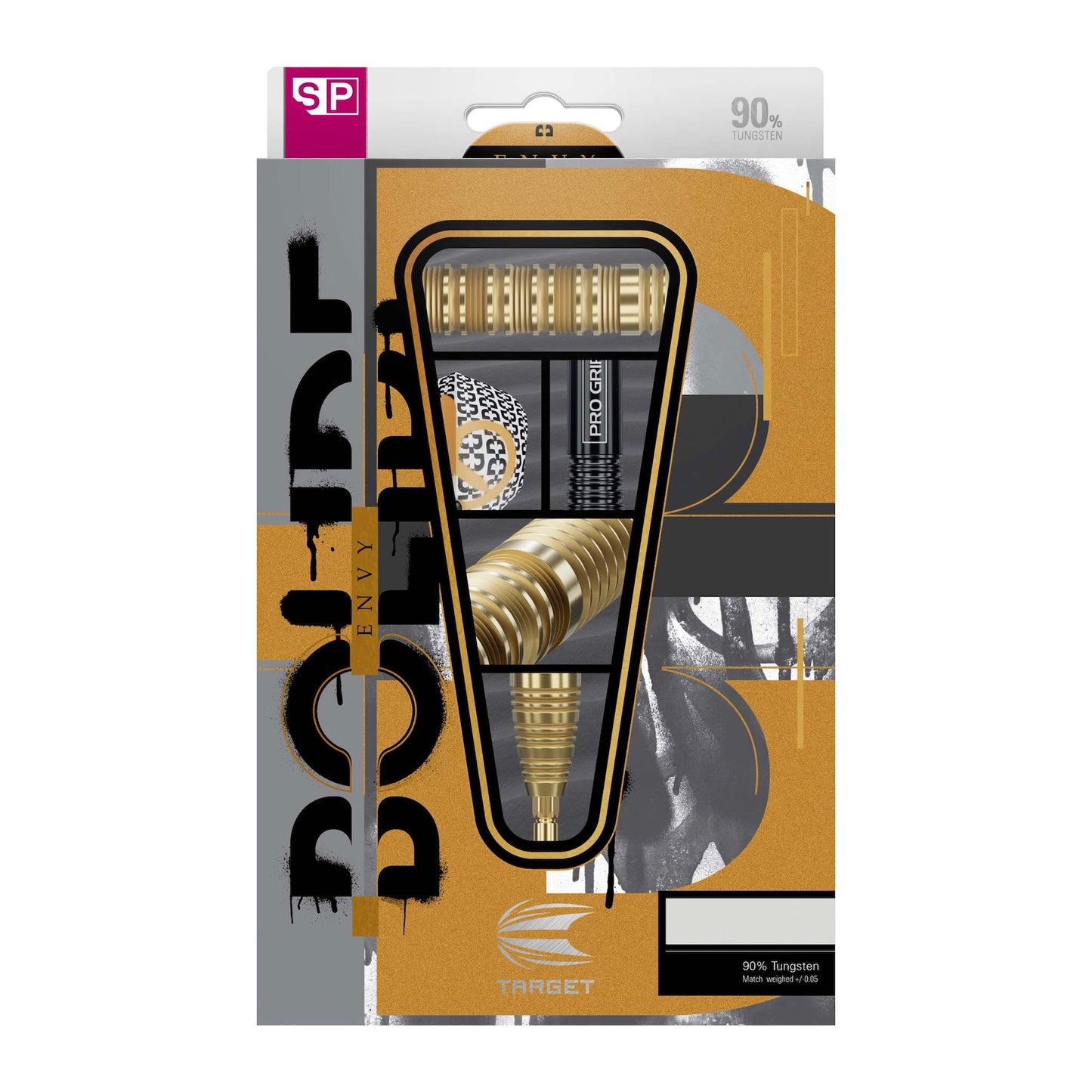 TARGET - 21g - Bolide Envy SP04 - Steel Tip Swiss Point - 90% Tungsten Darts