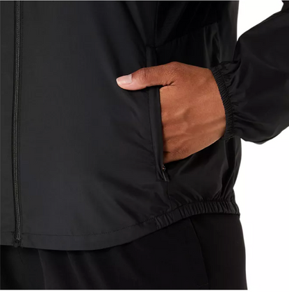 2026 ASICS Los Angeles Marathon - ASICS Women's Silver Jacket Black (2012D148) (LA26-08)