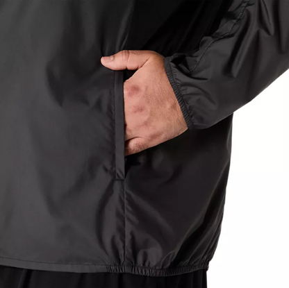 2025 Madison Marathon Official Finisher - ASICS Men's Silver Jacket Black (2011D235) (MM-11)