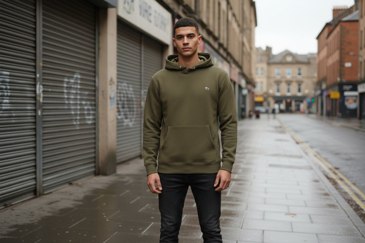 The Gymbum UK Embroidered G Logo Comfort Hoodie
