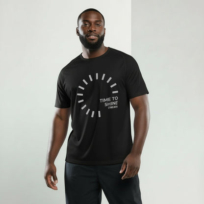 GymBumUK Time To Shine Men's Performance T-Shirt